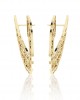 Tia Designer Diamond Hoops