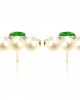 Adrika Emerald Diamond Earrings