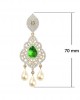 Adrika Emerald Diamond Earrings