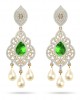 Adrika Emerald Diamond Earrings