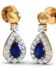 Anchita Sapphire Diamond Earrings
