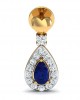 Anchita Sapphire Diamond Earrings