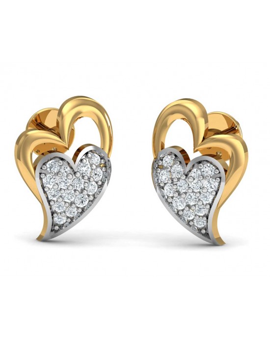 Carys Heart Earrings