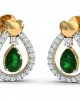 Ameena Emerald & Diamond Earrings