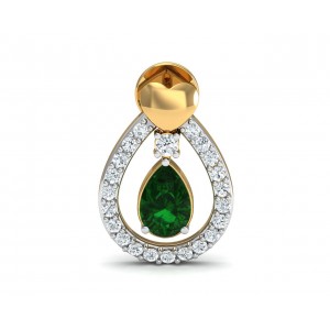 Ameena Emerald & Diamond Earrings