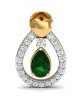 Ameena Emerald & Diamond Earrings