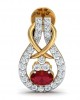 Lara Ruby Diamond Earrings