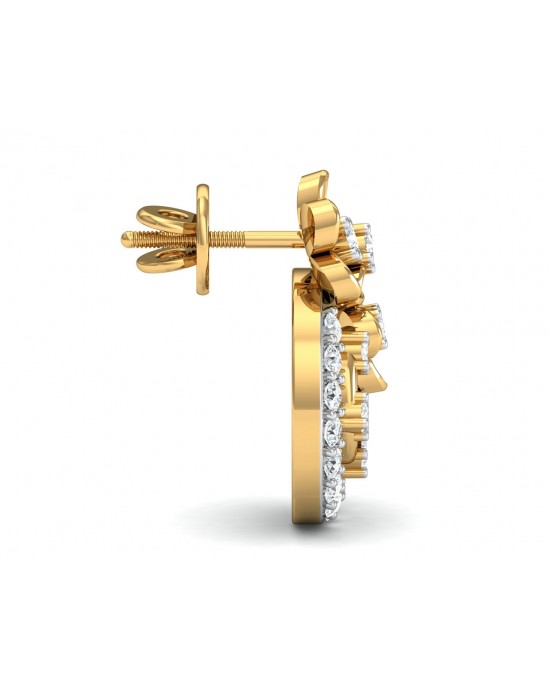 Arnit Diamond Earrings in Gold