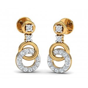Anishi Diamond Dangle Earrings