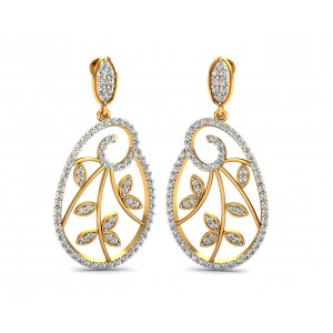 Bela Diamond Dangle Drop Earrings