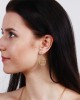 Bela Diamond Dangle Drop Earrings