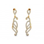 Alka Diamond Dangle Drop Earring