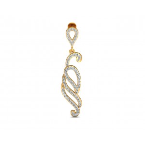 Alka Diamond Dangle Drop Earring