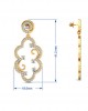 Anan Diamond Gold Danglers