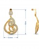 Deeta Round Brilliant Diamond Earrings