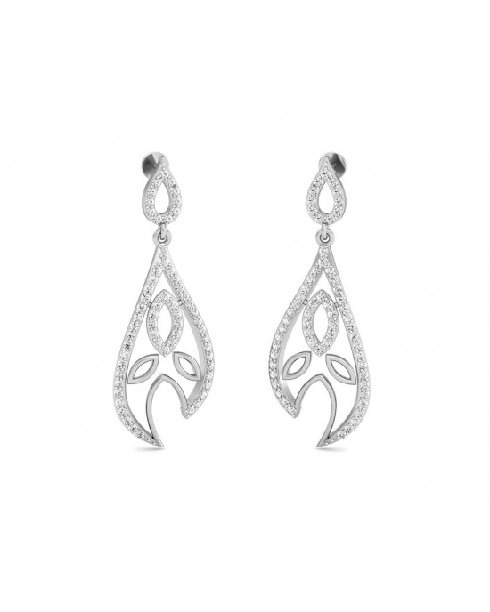 Devangi Diamond Drop Earrings