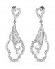 Devya Diamond Dangle Drop Earrings