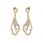Devya Diamond Dangle Drop Earrings