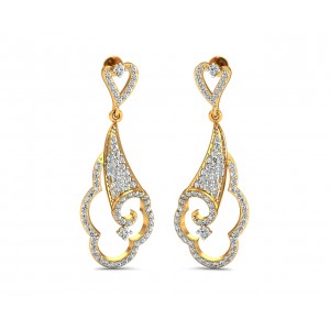 Devya Diamond Dangle Drop Earrings