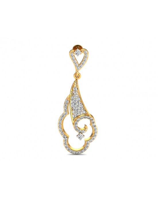 Devya Diamond Dangle Drop Earrings