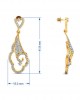 Devya Diamond Dangle Drop Earrings