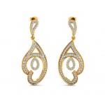 Tamira Long Diamond Earrings