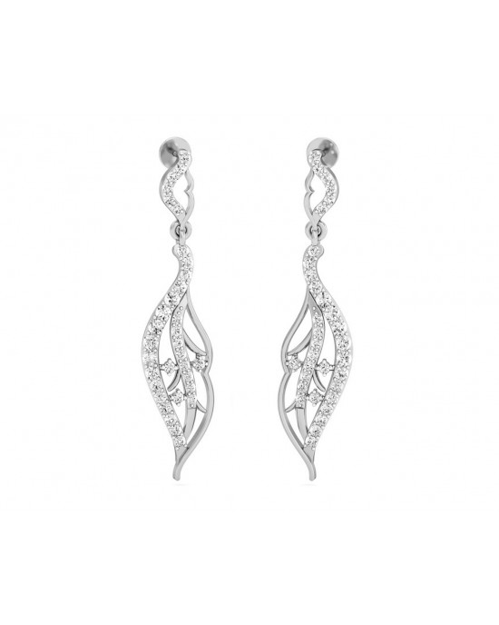 Narmin Long Diamond Earrings