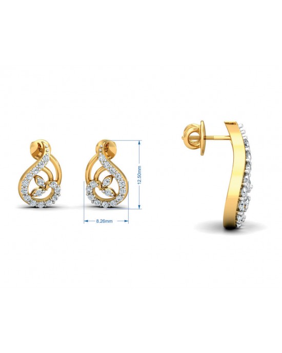 Charvi Designer Diamond Earrings