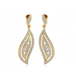 Dipti Diamond Dangle Earrings