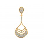 Trisha Round Brilliant Diamond Earrings