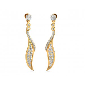 Fiamma Diamond Dangle Earrings