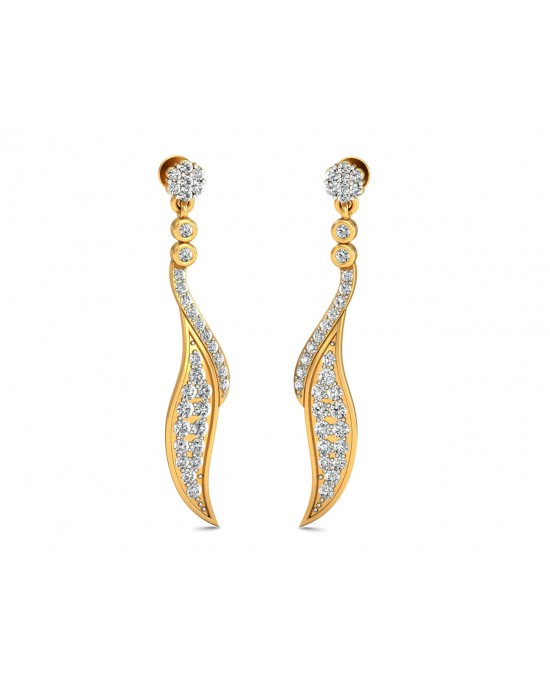 Fiamma Diamond Dangle Earrings