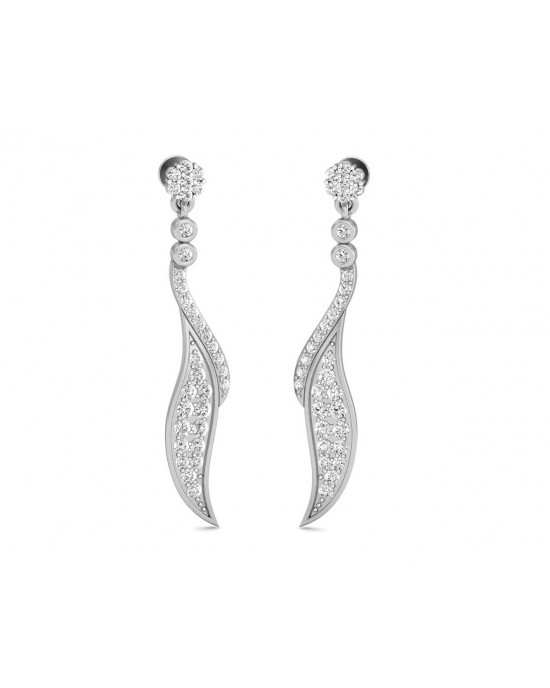 Fiamma Diamond Dangle Earrings