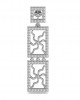 Kriti Long Diamond Earrings