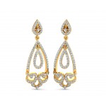 Ekvira Long Diamond Danglers
