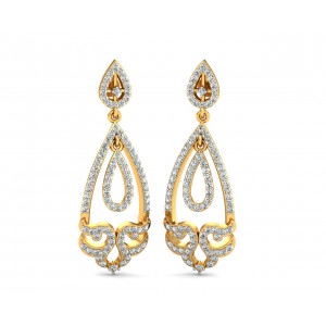 Ekvira Long Diamond Danglers