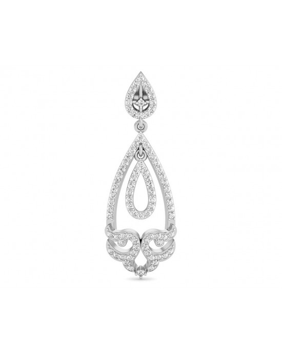 Ekvira Long Diamond Danglers