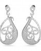 Eka Diamond Drop Earrings