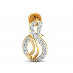 Swan Diamond Earrings