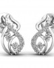 Deena Round Brilliant Cut Diamond Earrings