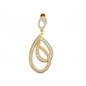 Gayle Long Diamond Earrings