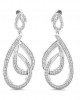 Gayle Long Diamond Earrings