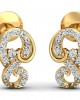 Freya Round Brilliant Diamond Earrings