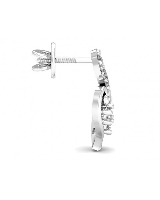 Gini Brilliant Cut Diamond Earrings