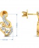 Gini Brilliant Cut Diamond Earrings