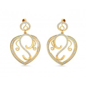Jarn Gold Diamond Earrings