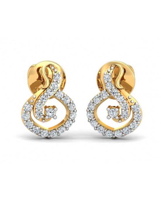 Lea Diamond Eartops