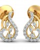 Gail Round Brilliant Diamond Earrings