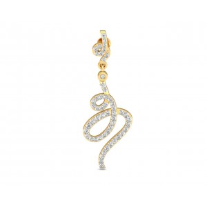 Fatina Long Diamond Danglers