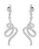 Fatina Long Diamond Danglers